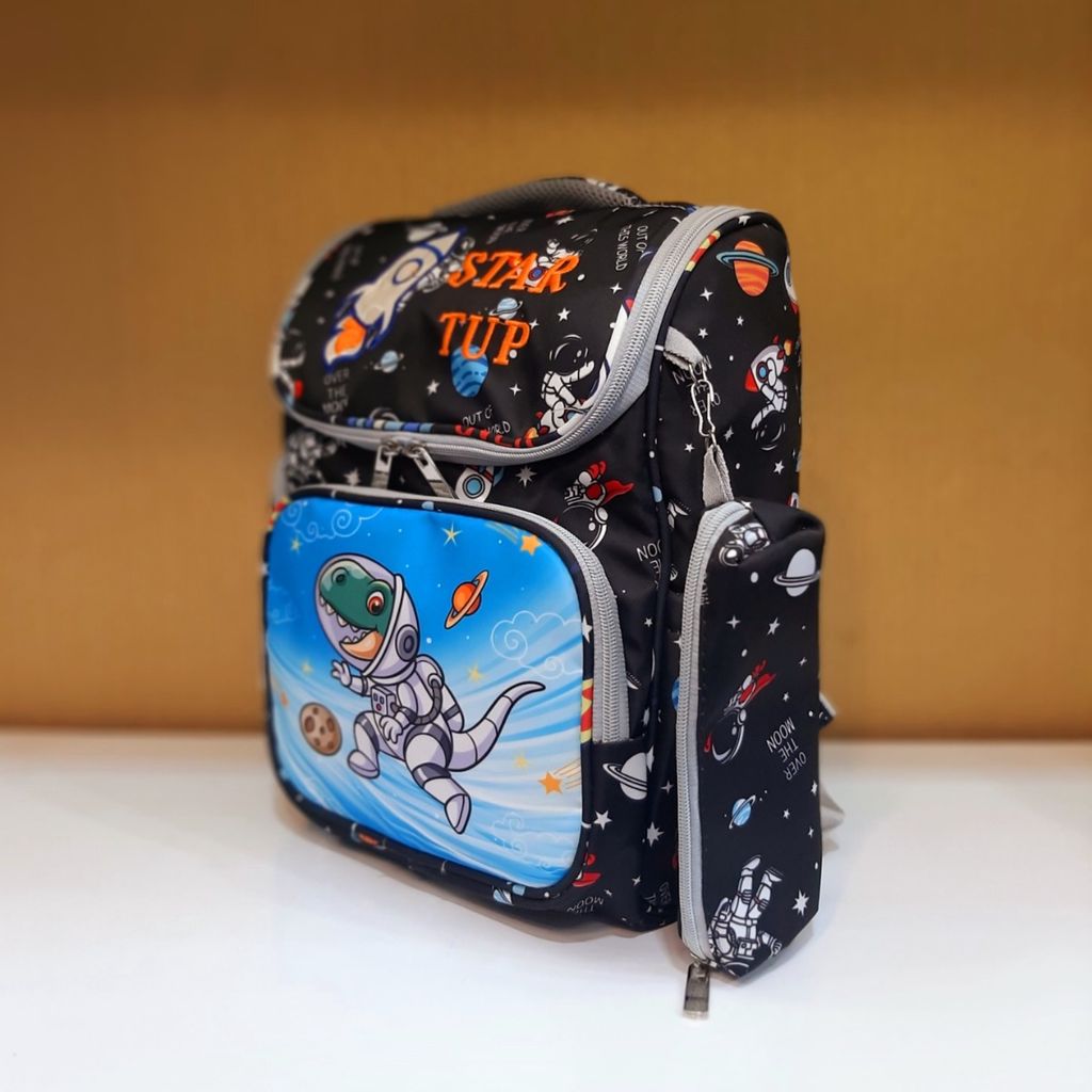 قیمت ارزان کوله پشتی دایناسور فضانورد صندوقی Startup