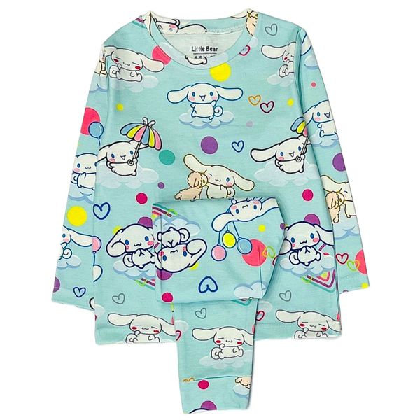 ست بلوز و شلوار ملودی مناسب 7 تا 15 سال کد 3010