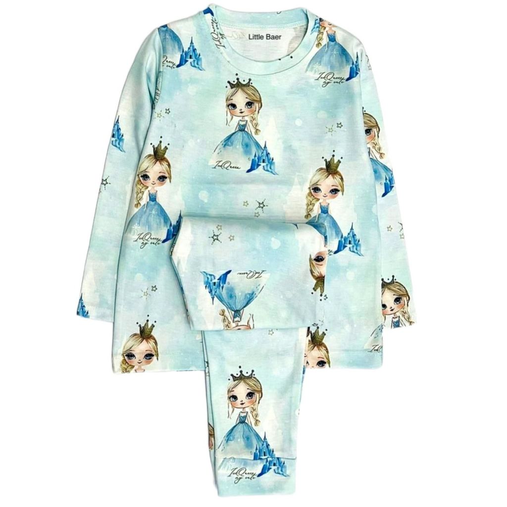 قیمت ارزان ست بلوز و شلوار السا مناسب 2 تا 15 سال کد 3008