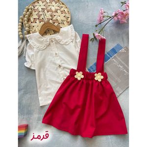 خرید اینترنتی شومیز دامن ساس بندی دوگل کد 6006