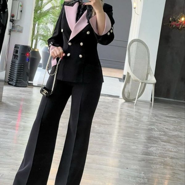 کت شلوار بلک پینکی نورا