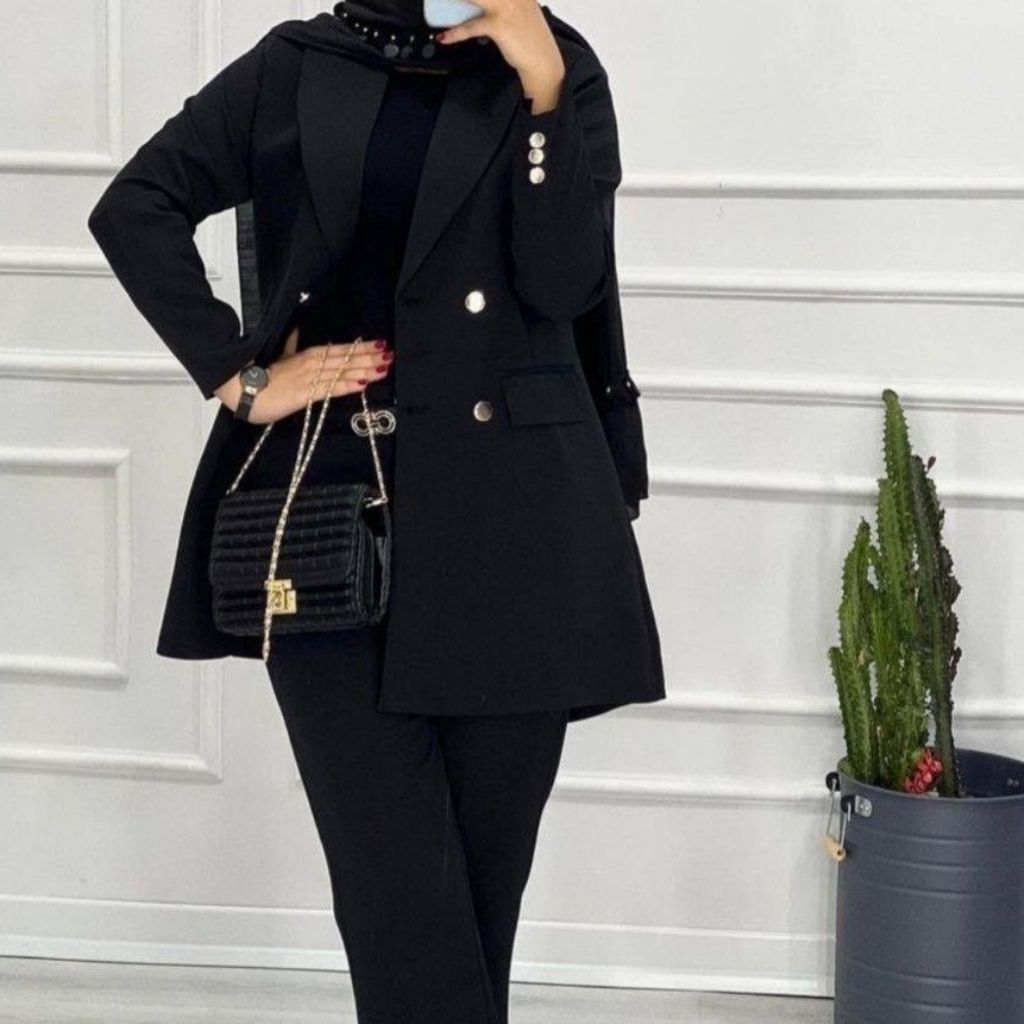 مشخصات کت شلوار سایز بزرگ نورا