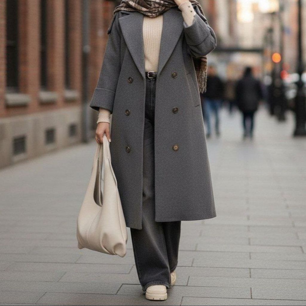 قیمت ارزان پالتو بلند ماه رخ نورا