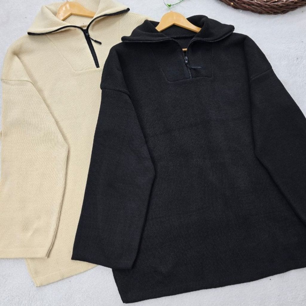 قیمت ارزان بافت ترند زیپ اسپرت نورا