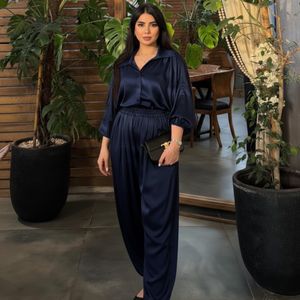 شومیز و شلوار ساتن زارا