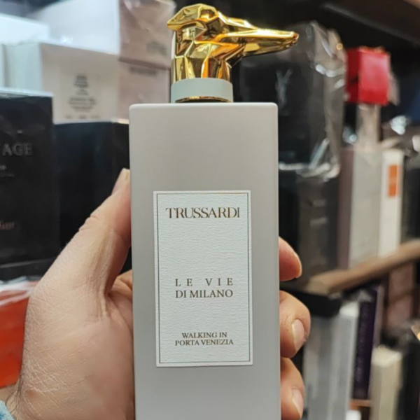 تستر عطر آپریتیف TRUSSARDI LE VIE DI MILANO APERITIVO MILANESE PORTA NUOVA