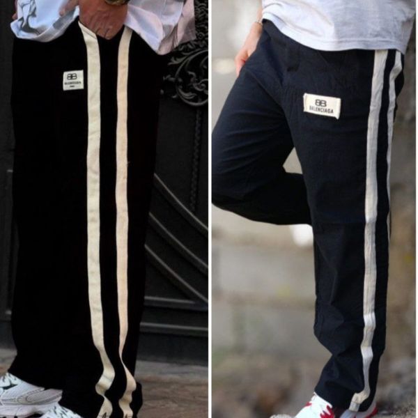 شلوار بگ ویسکوز اعلا نوار کشی قواره بزرگ