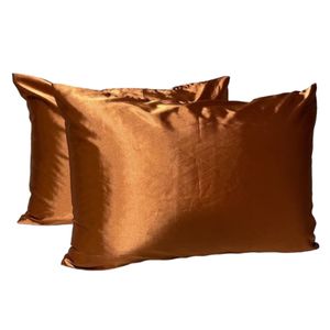 خرید آنلاین روبالشی ساتن تاچ سایز 50*70 سانتی متر بسته 2عددی