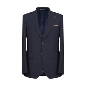 خرید اینترنتی کت و شلوار سرمه‌ ای ژیله دورو مور کد 1449