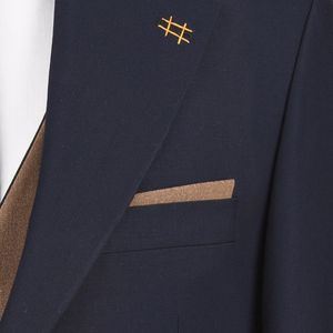 مشخصات کت و شلوار سرمه‌ ای ژیله دورو مور کد 1449