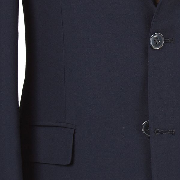 کت و شلوار سرمه‌ ای ژیله دورو مور کد 1449