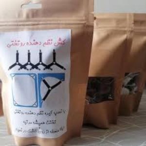 مشخصات نظم‌دهنده روتختی فیکس‌بد بسته 4 عددی نگهدارنده ملحفه و کاور تخت