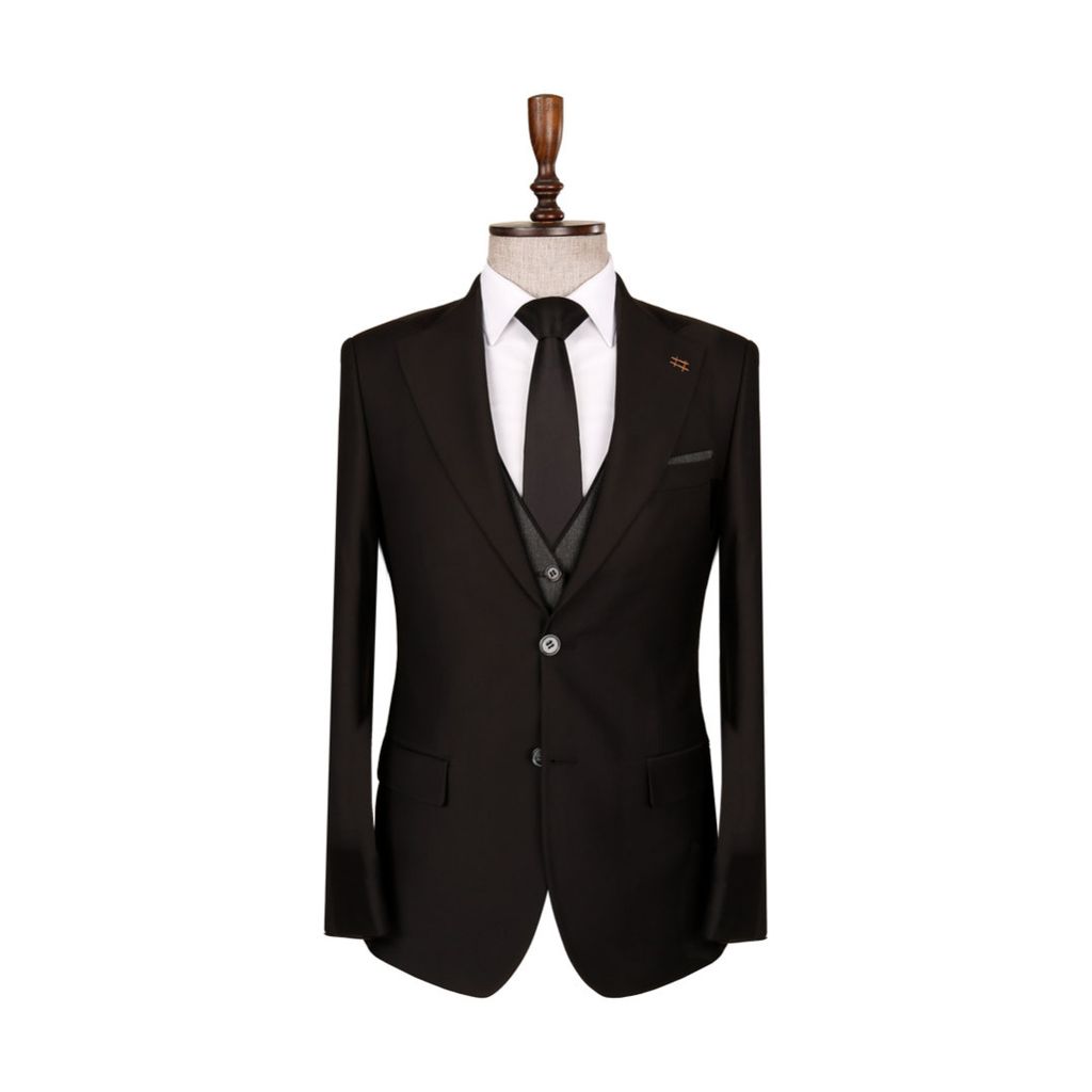 قیمت کت و شلوار مشکی ژیله دورو مور کد 1450