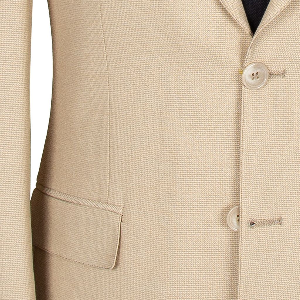 خرید انلاین کت و شلوار کرم ژیله دورو رکسوس 1 کد 1451