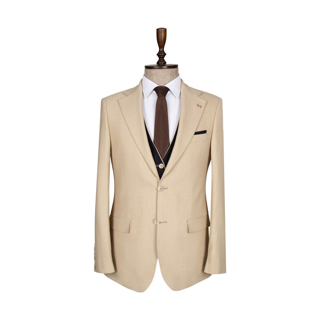 مشخصات کت و شلوار کرم ژیله دورو رکسوس 1 کد 1451