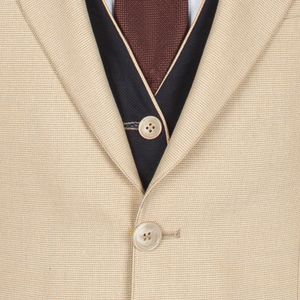 قیمت ارزان کت و شلوار کرم ژیله دورو رکسوس 1 کد 1451