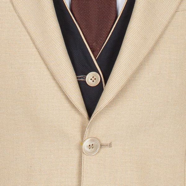 کت و شلوار کرم ژیله دورو رکسوس 1 کد 1451