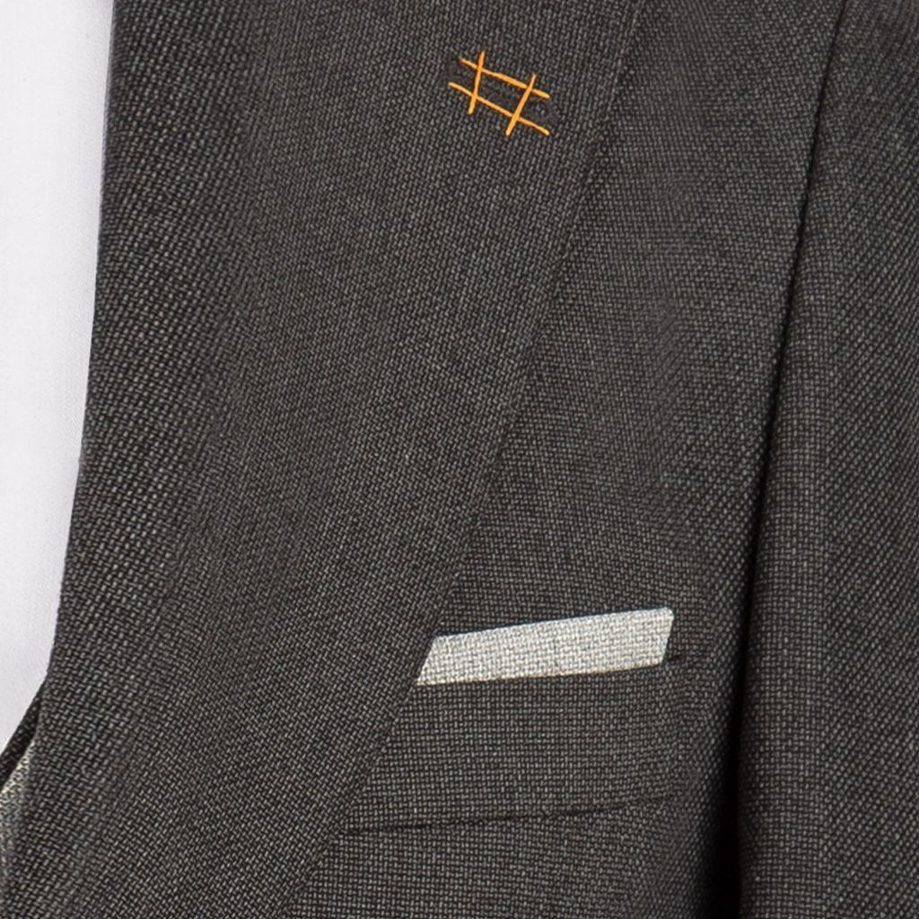 خرید انلاین کت و شلوار ذغالی ژیله دورو رکسوس 2 کد 1452