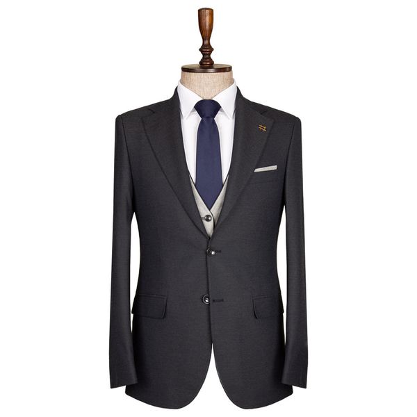 کت و شلوار سرمه‌ ای ژیله دورو رکسوس 3 کد 1453