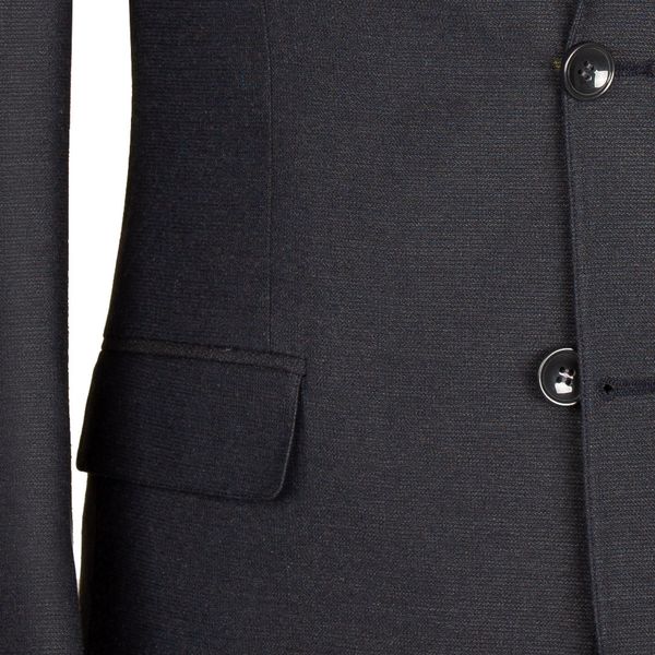 کت و شلوار سرمه‌ ای ژیله دورو رکسوس 3 کد 1453