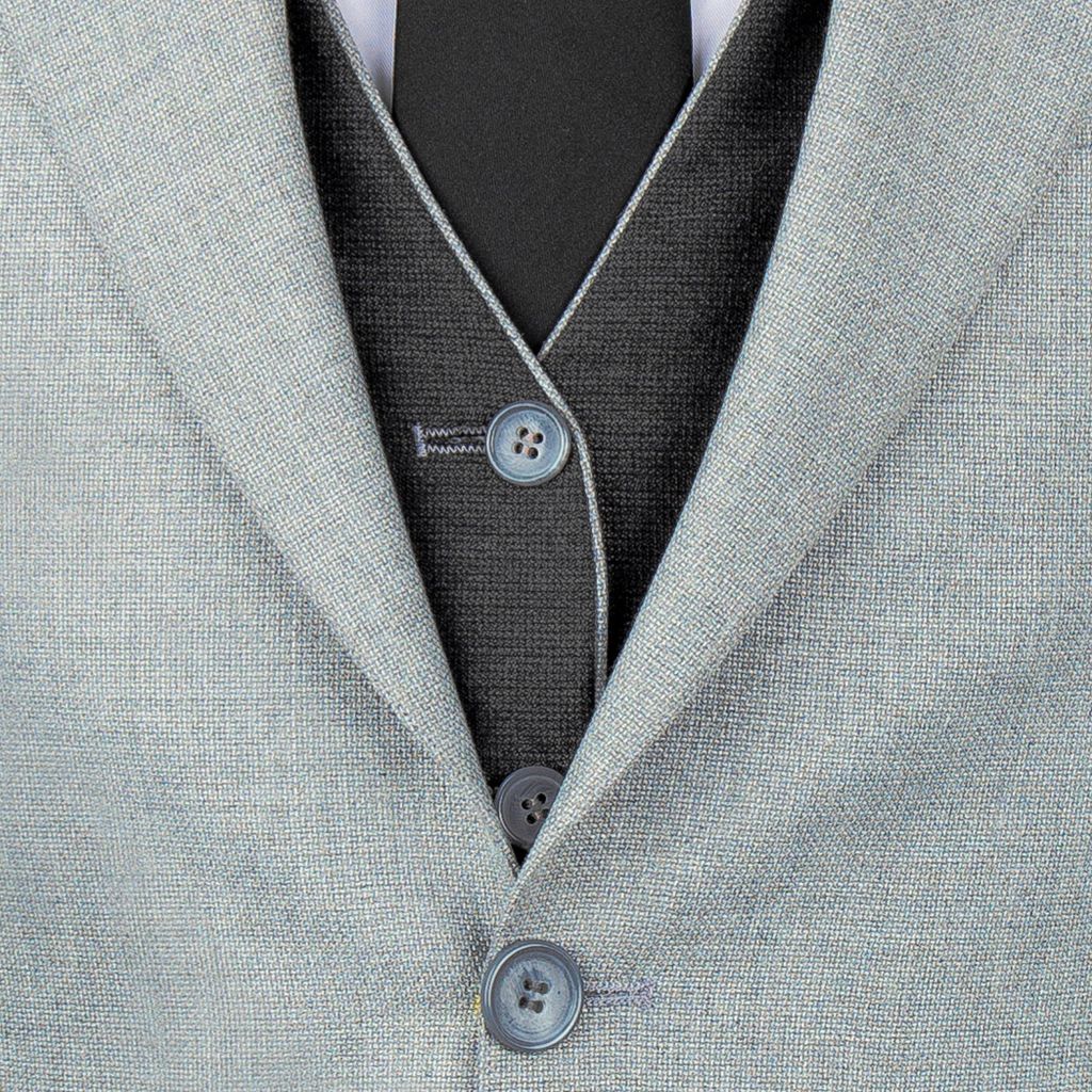 مشخصات کت و شلوار طوسی ژیله دورو رکسوس 4 کد 1454