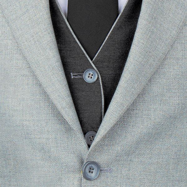 کت و شلوار طوسی ژیله دورو رکسوس 4 کد 1454