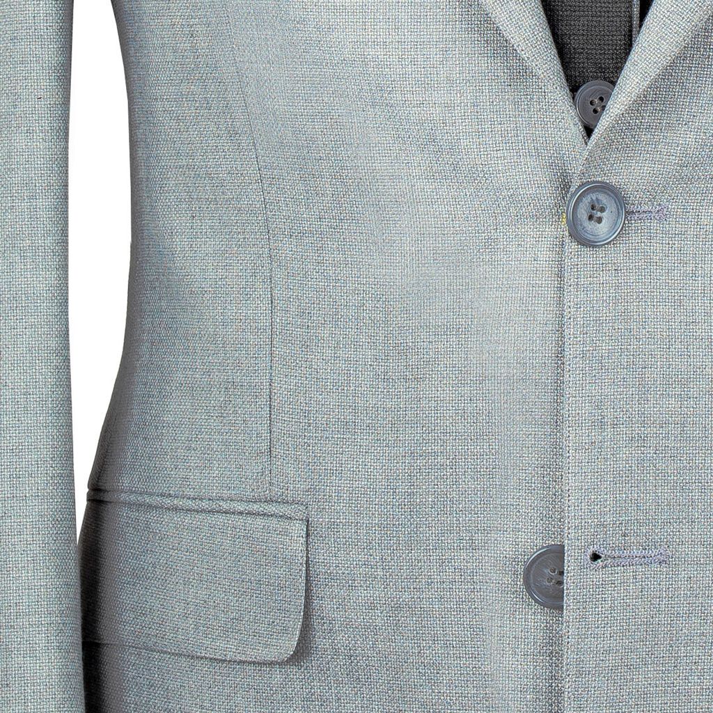 خرید انلاین کت و شلوار طوسی ژیله دورو رکسوس 4 کد 1454