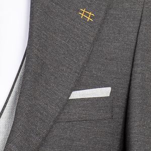 خرید اینترنتی کت و شلوار خاکستری ژیله دورو رکسوس 5 کد 1455