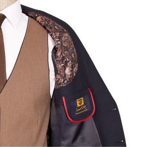 خرید انلاین کت و شلوار سرمه ای ژیله دورو رکسوس 6 کد 1456