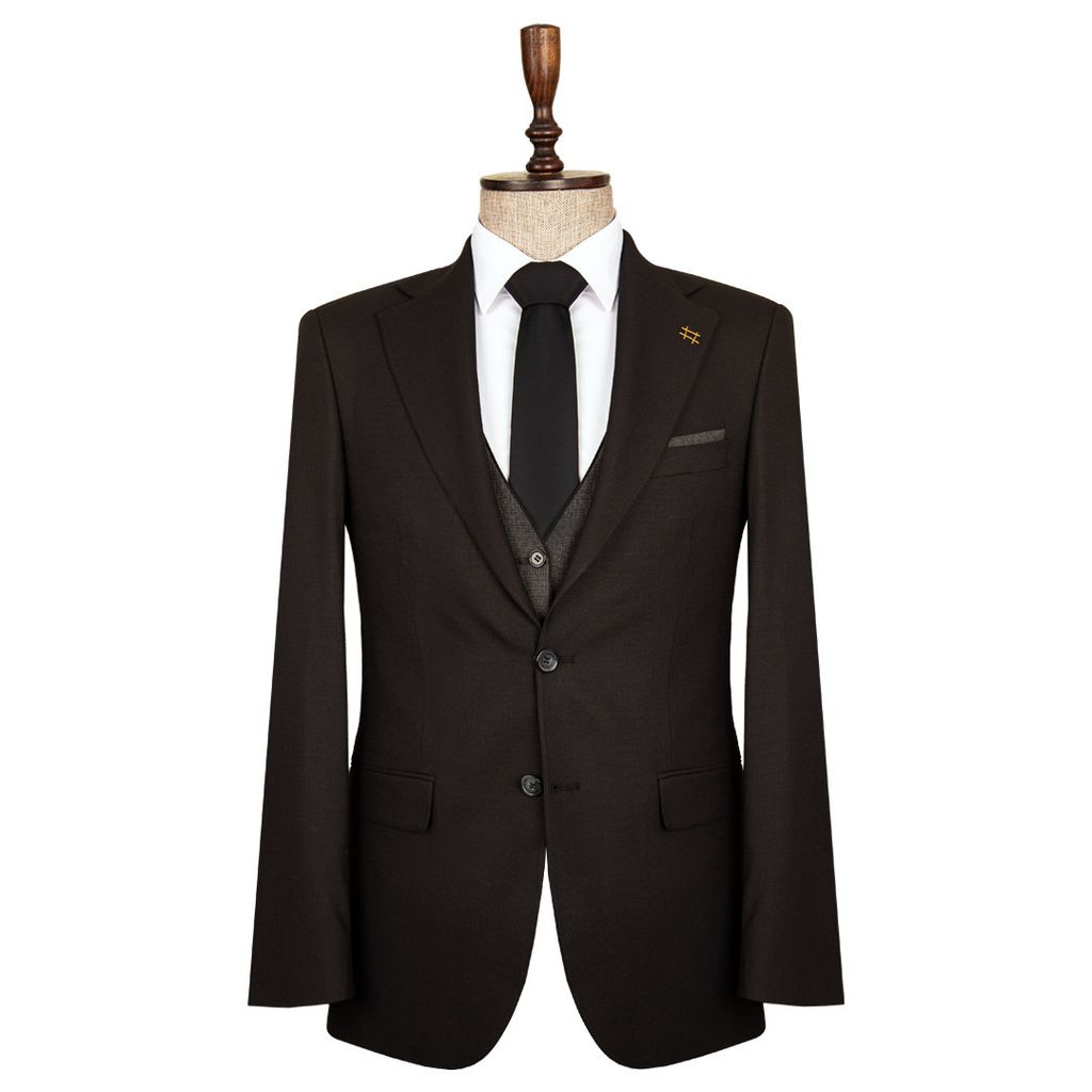 قیمت ارزان کت و شلوار مشکی ژیله دورو رکسوس 7 کد 1457