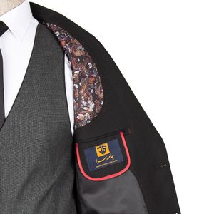 مشخصات کت و شلوار مشکی ژیله دورو رکسوس 7 کد 1457