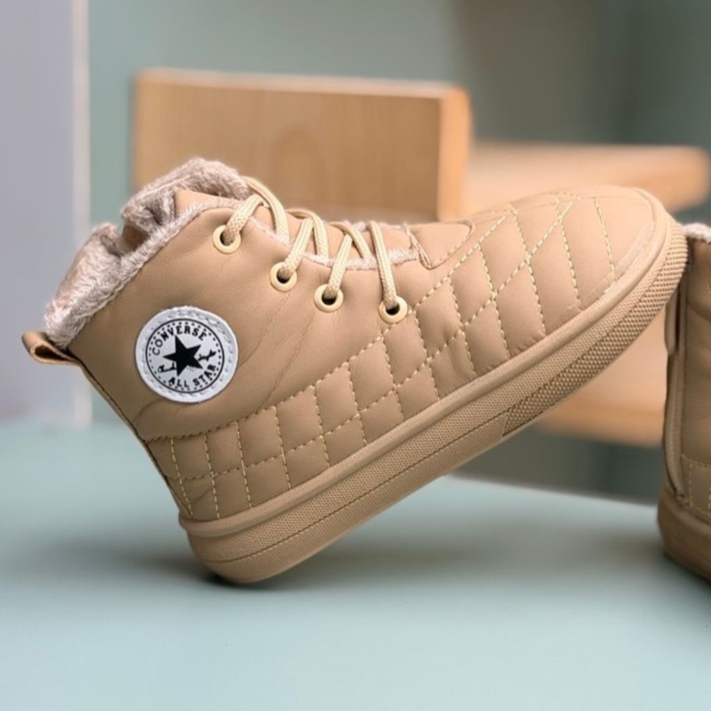 خرید اینترنتی قیمت کتونی بچگانه نیمساق شنل دوزی طرح الستار کد 4082201