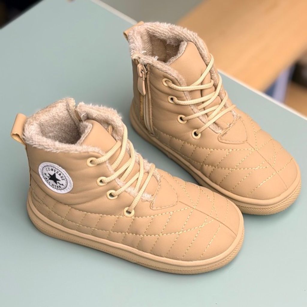 خرید اینترنتی قیمت کتونی بچگانه نیمساق شنل دوزی طرح الستار کد 4082201