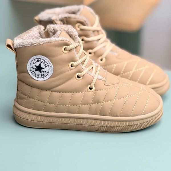 کتونی بچگانه نیمساق شنل دوزی طرح الستار کد 4082201