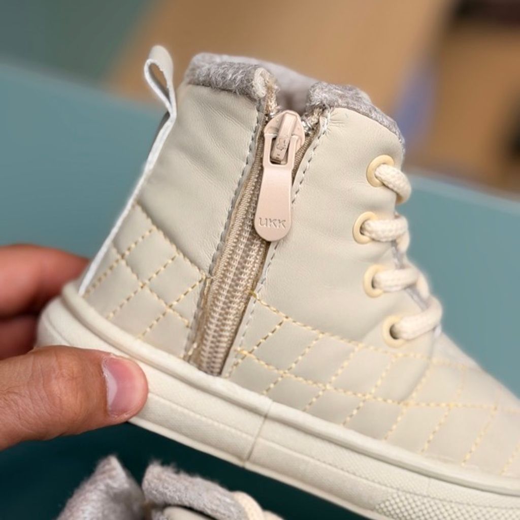 خرید اینترنتی قیمت کتونی بچگانه نیمساق شنل دوزی طرح الستار کد 4082201