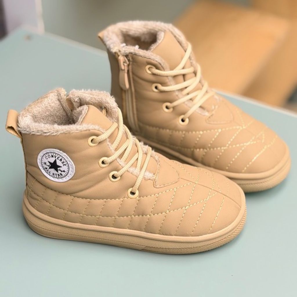 خرید اینترنتی قیمت کتونی بچگانه نیمساق شنل دوزی طرح الستار کد 4082201