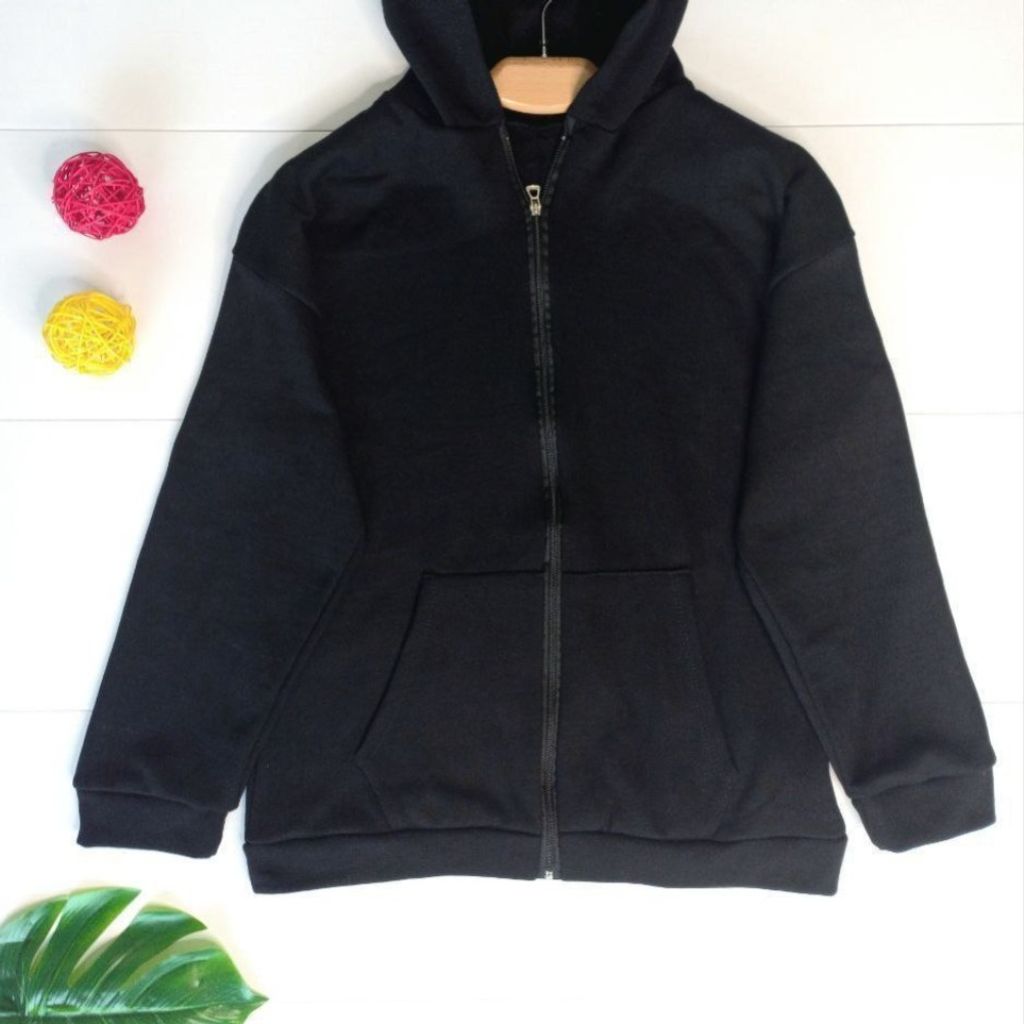 خرید آنلاین سویشرت جلو زیپ ساده