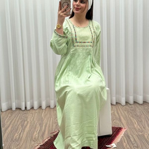 پیراهن ساحلی لباس بارداری نخی وارداتی کیفیت عالی