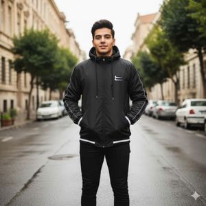 قیمت ارزان کاپشن دو نایک مردانه مدل Sina