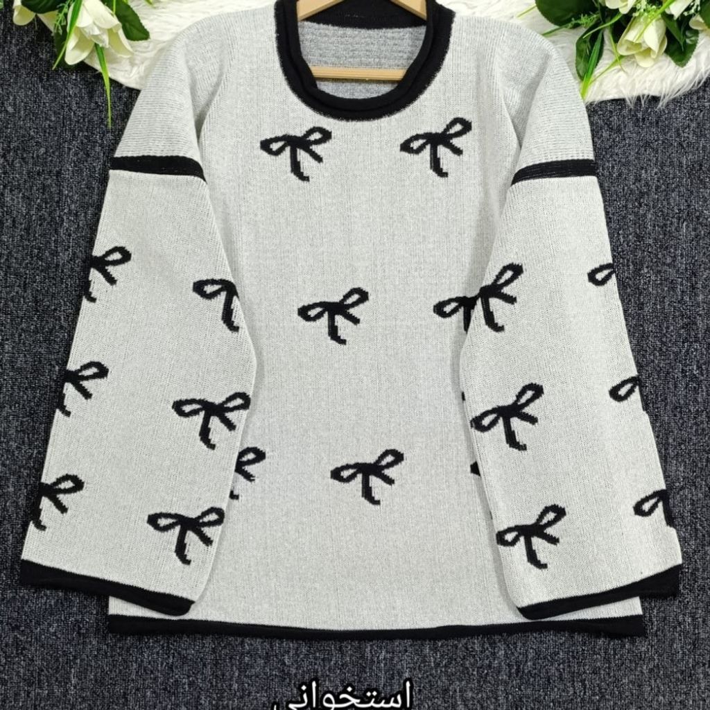 خرید اینترنتی بلوز بافت پاپیون