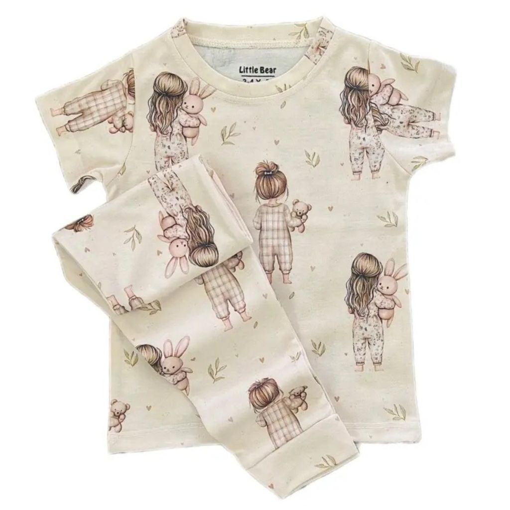 فروش اینترنتی ست تیشرت و شلوار دختر کوچولو مناسب 2 تا 15 سال کد 3512