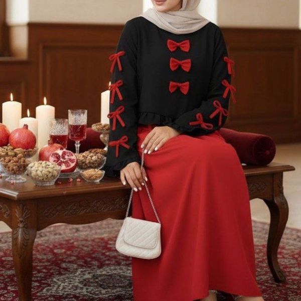 کت دامن یلدایی پاپیون