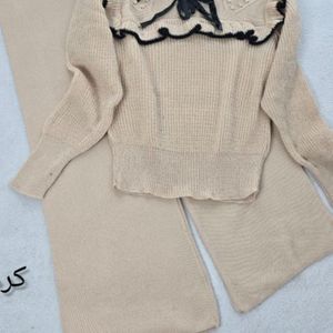 ست رز یقه ربان دار