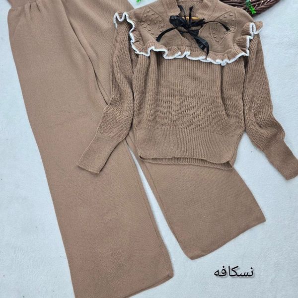 ست رز یقه ربان دار