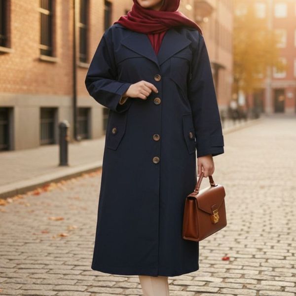 بارونی آستردار کاریسا جلو بسته