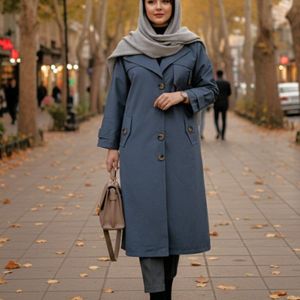 خرید اینترنتی بارونی آستردار کاریسا جلو بسته