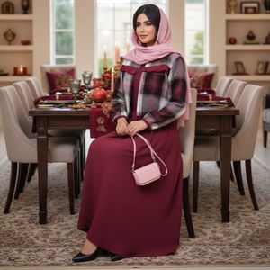 کت سارافون مخمل کبریتی یلدایی