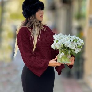 خرید انلاین بلوز بافت یلدایی