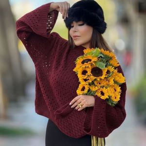 خرید آنلاین بلوز بافت یلدایی