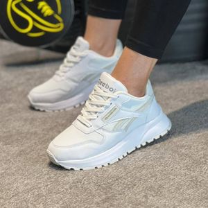 کفش چرم زنانه اسپرت مدل ریبوک سفید